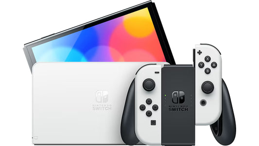 Nintendo Switch OLED Mario Kart 8 Deluxe Bundle with 12-Month Online Individual Membership - Tech Trove
