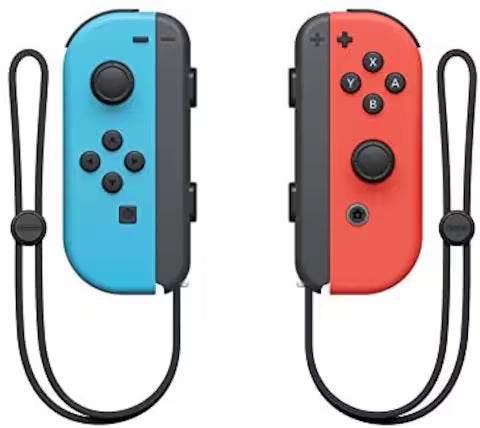 Nintendo Switch with Neon Blue and Neon Red Joy‑Con - Tech Trove