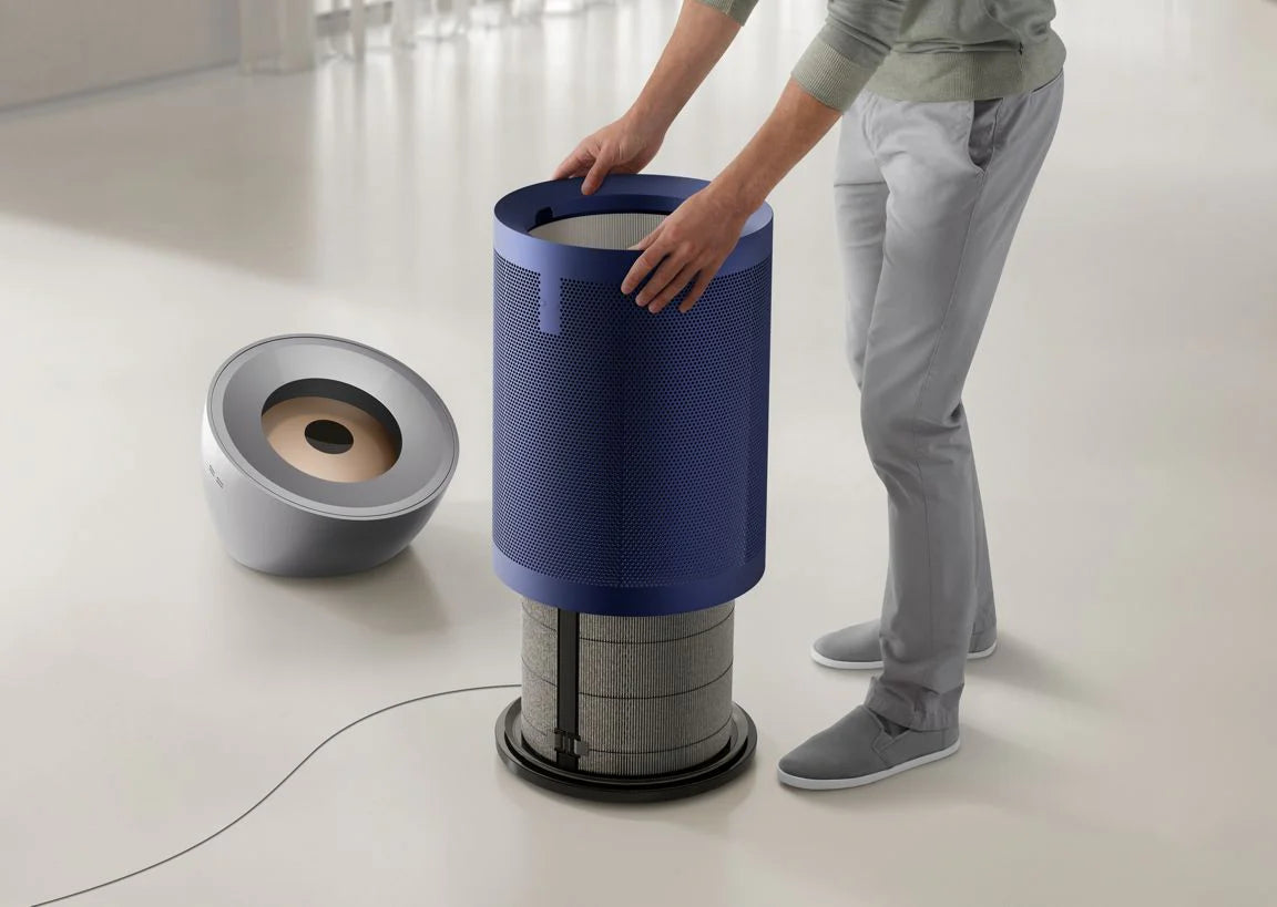 Dyson Purifier Big + Quiet Formaldehyde BP03 (Bright Nickel/Prussian Blue) - Tech Trove