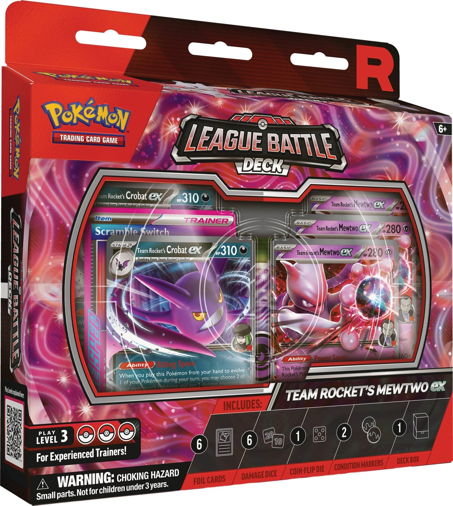 Pokemon Team Rocket's Mewtwo ex League Battle Deck - Tech Trove
