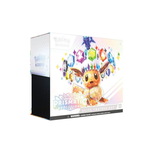 Pokémon Scarlet & Violet Prismatic Evolutions Elite Trainer Box - Tech Trove