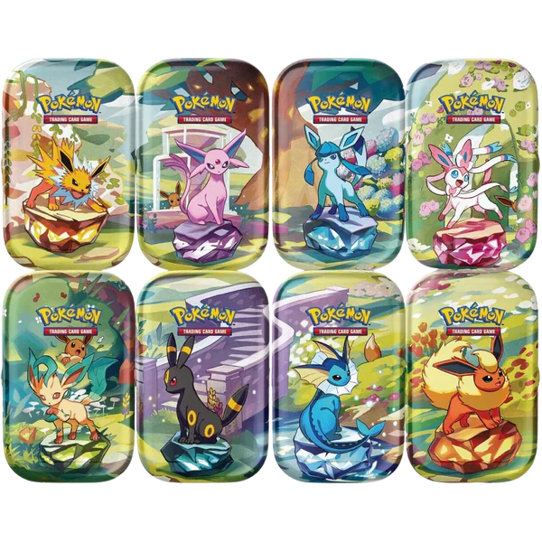Pokémon TCG: Scarlet & Violet-Prismatic Evolutions Mini Tin - Tech Trove
