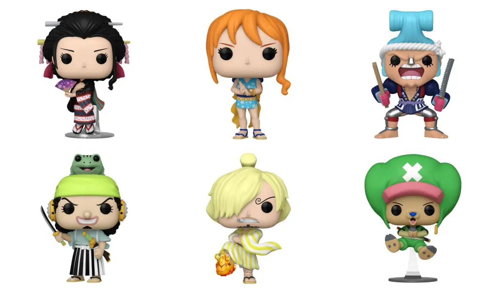 Funko Pop! One Piece Wano Outfits Set of 5 - Tech Trove