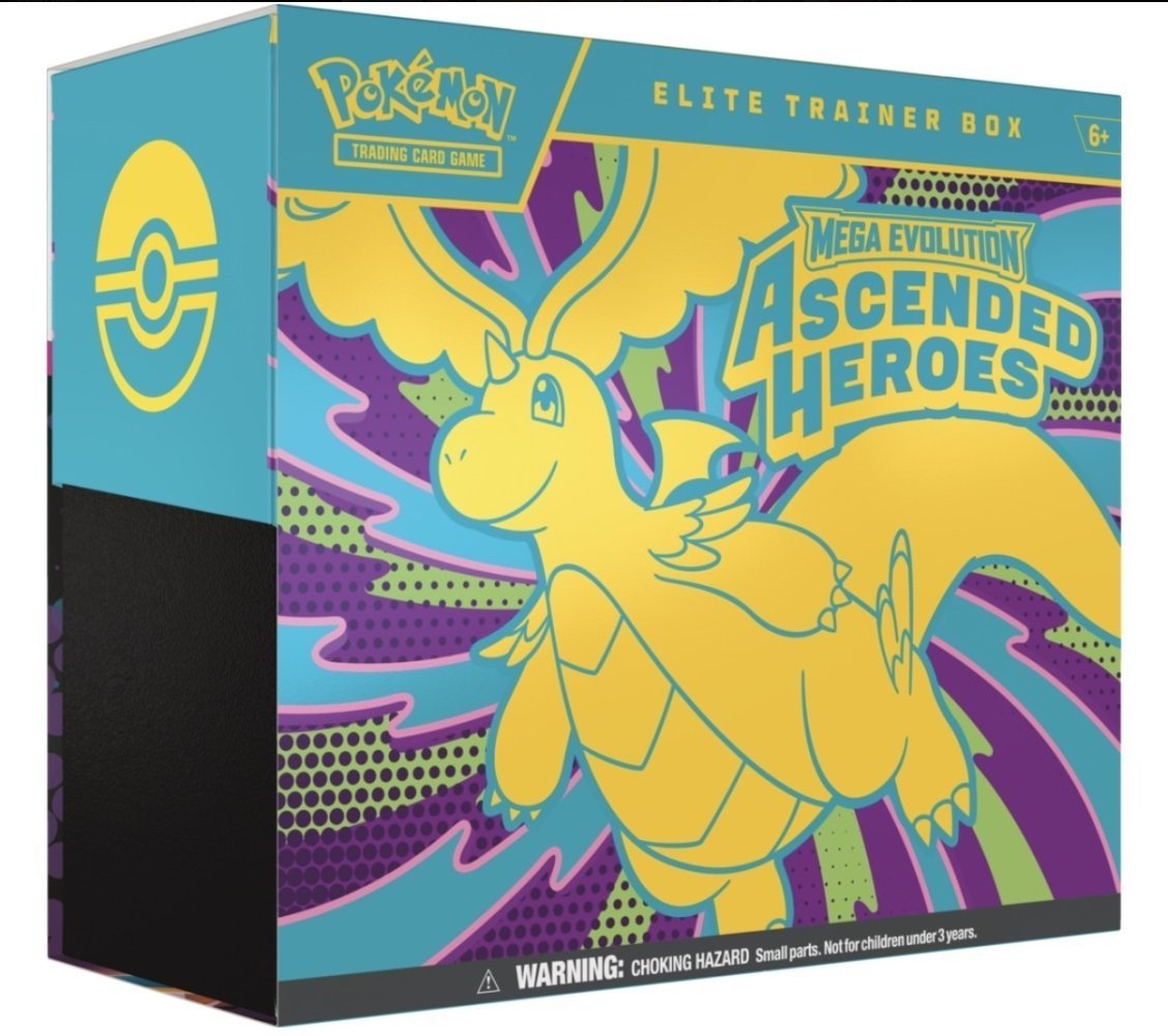 Pokémon TCG: Ascended Heroes Elite Trainer Box - PreOrder