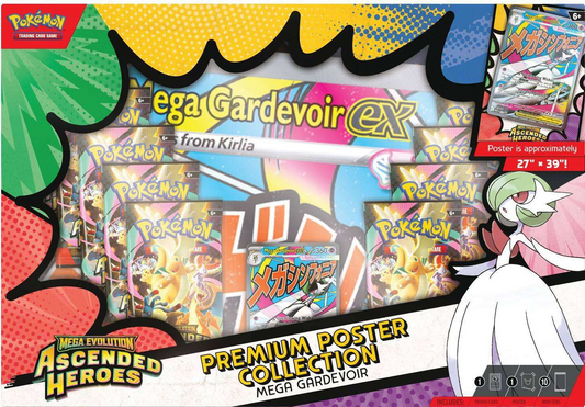 Pokemon Ascended Heroes Premium Poster Collection - Mega Gardevoir