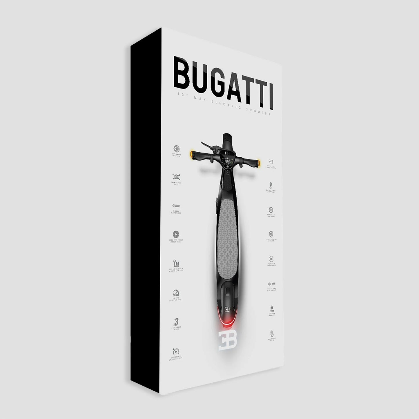 Bugatti 10.0 Electric Scooter | High-Performance Foldable E-Scooter - Tech Trove