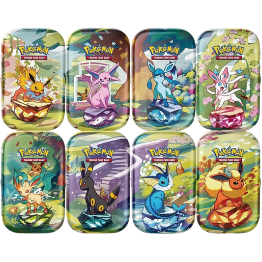 Pokémon TCG: Scarlet & Violet-Prismatic Evolutions Mini Tin - Tech Trove