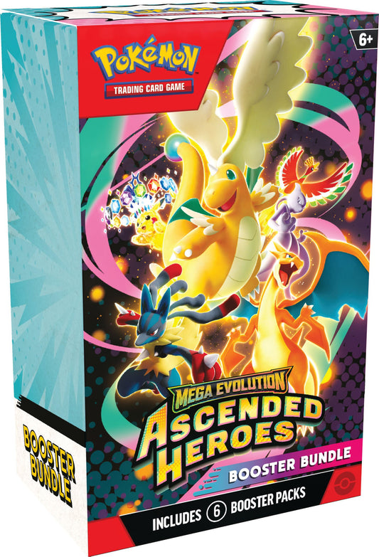 Pokémon TCG: Scarlet & Violet – Ascended Heroes Booster Bundle