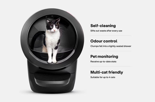 Litter-Robot 4 by Whisker – Automatic Self-Cleaning Litter Box - Tech Trove