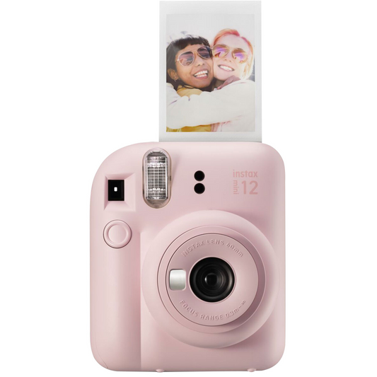 Fujifilm Instax Mini 12 Instant Camera – All Colors | Auto Exposure | Built-In Selfie Mirror